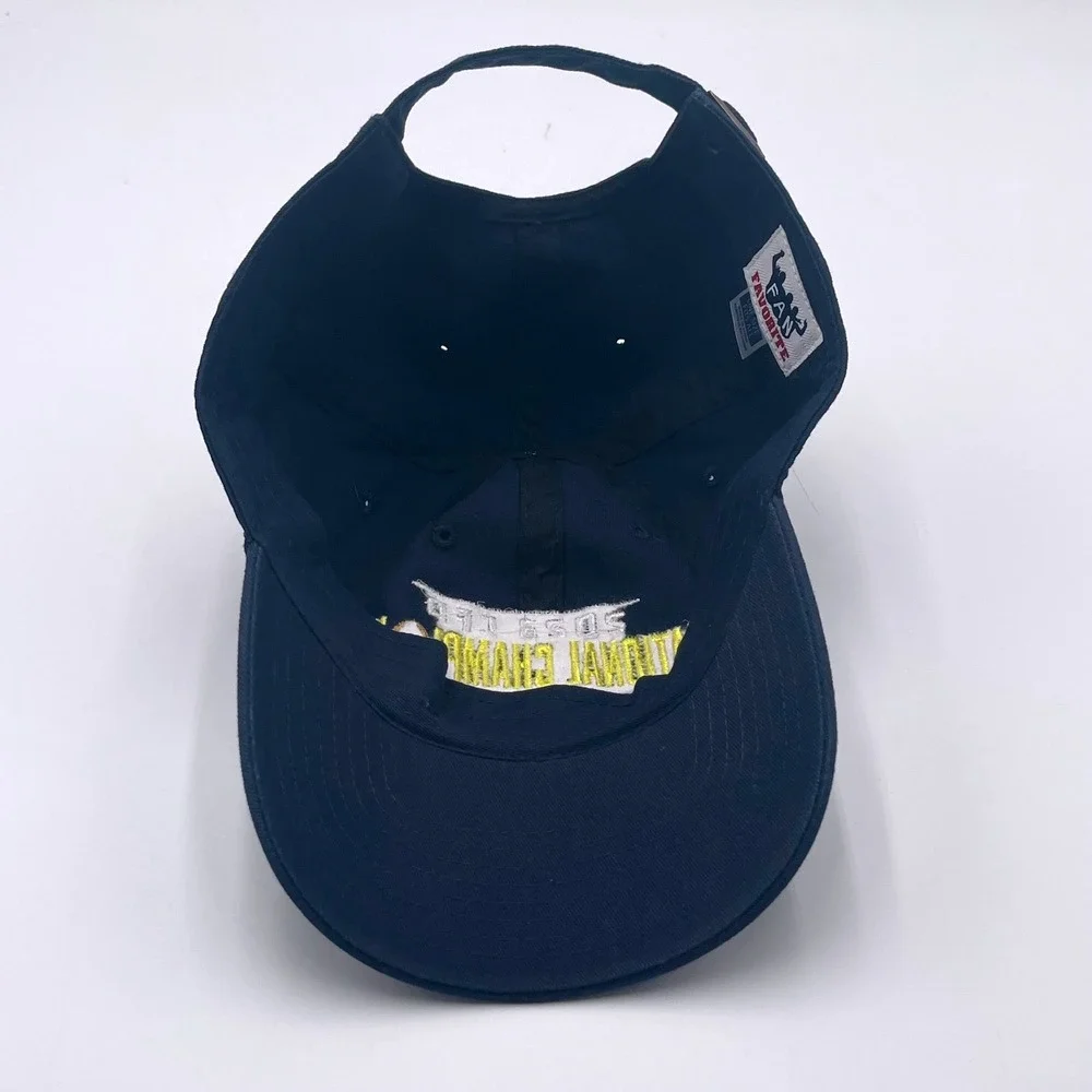 Michigan Wolverines 2023 CFP National Champions Hat Navy Blue Fan‎ Favorite OSFM